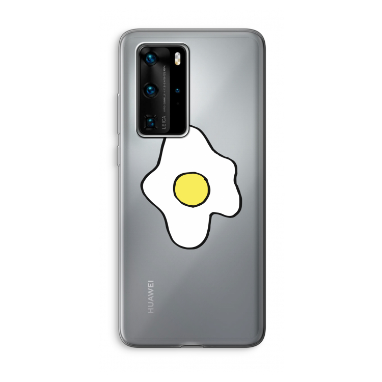 Spiegelei: Huawei P40 Pro Transparant Hoesje