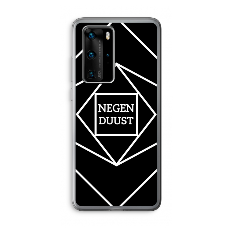 Negenduust geometrisch: Huawei P40 Pro Transparant Hoesje
