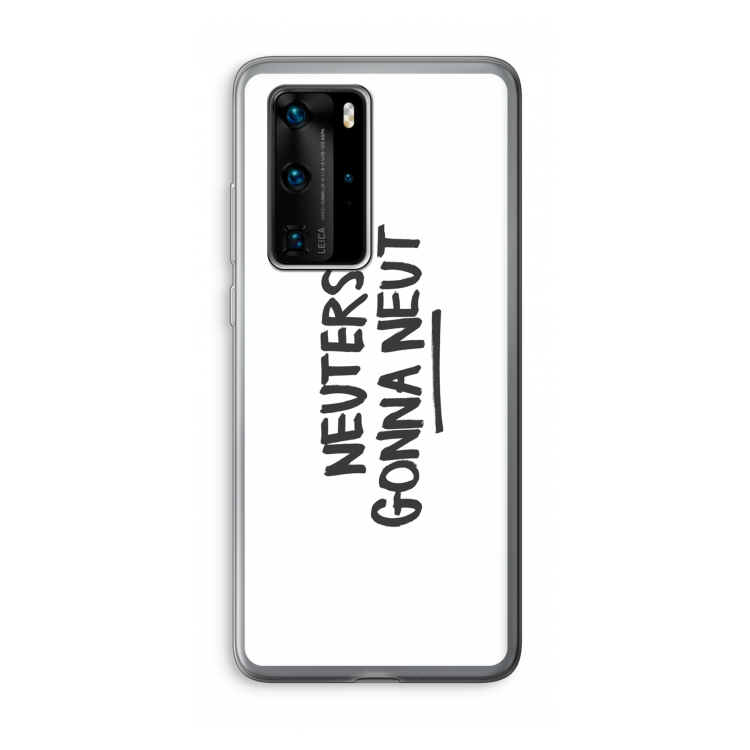 Neuters: Huawei P40 Pro Transparant Hoesje