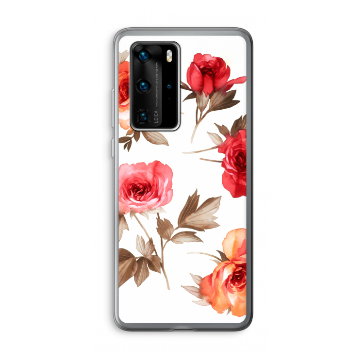 Roosjes: Huawei P40 Pro Transparant Hoesje