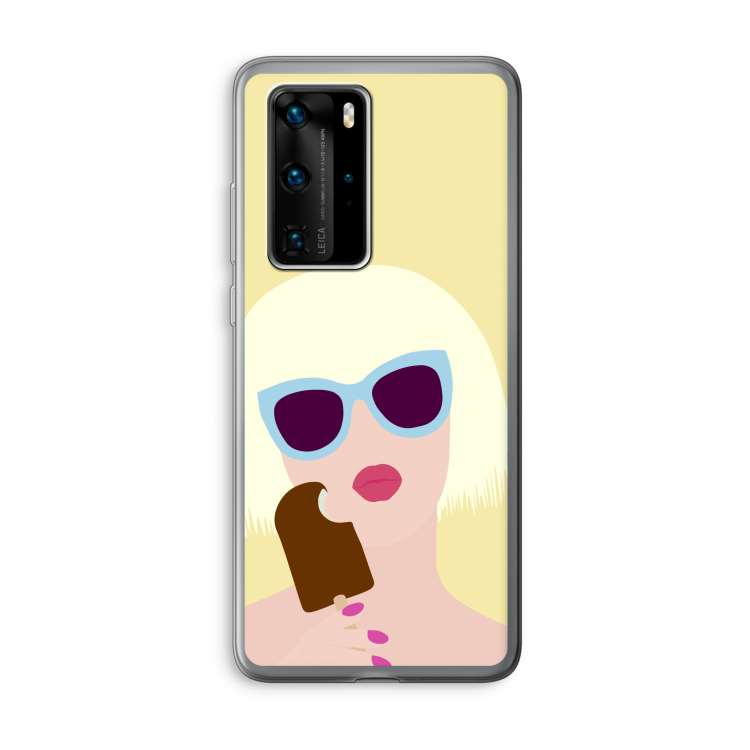 Ice cream: Huawei P40 Pro Transparant Hoesje