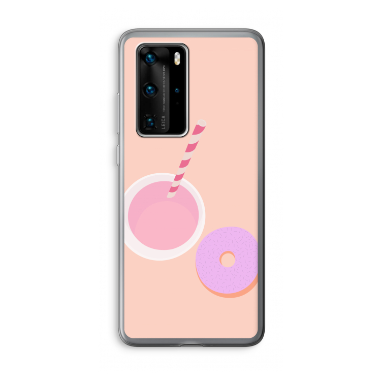 Donut: Huawei P40 Pro Transparant Hoesje