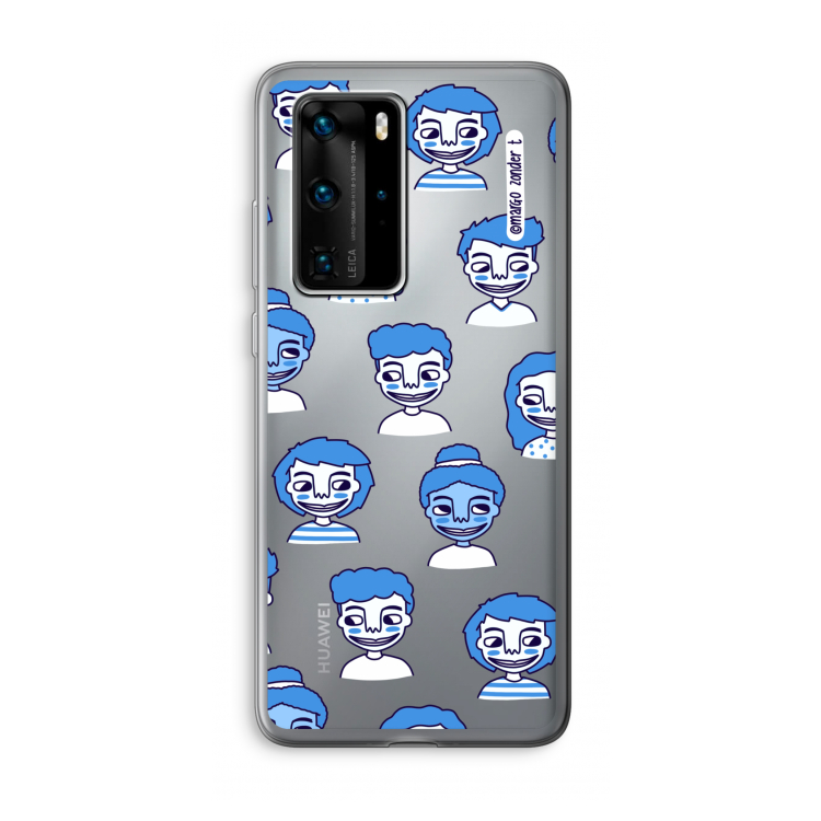 Gezichtjes: Huawei P40 Pro Transparant Hoesje