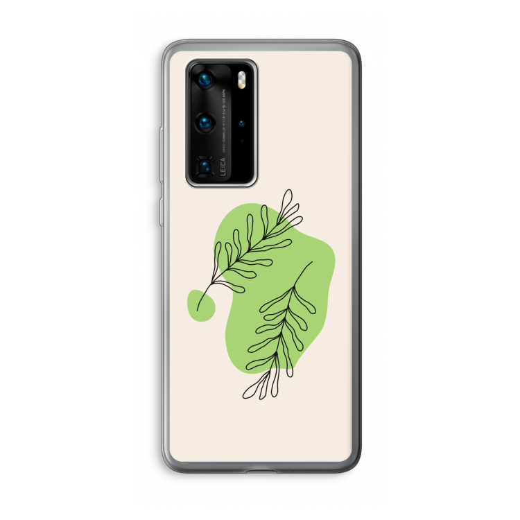 Beleaf in you: Huawei P40 Pro Transparant Hoesje