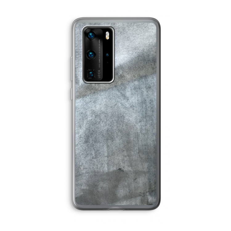 Grey Stone: Huawei P40 Pro Transparant Hoesje