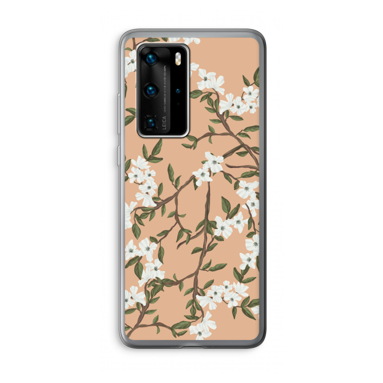 Blossoming spring: Huawei P40 Pro Transparant Hoesje