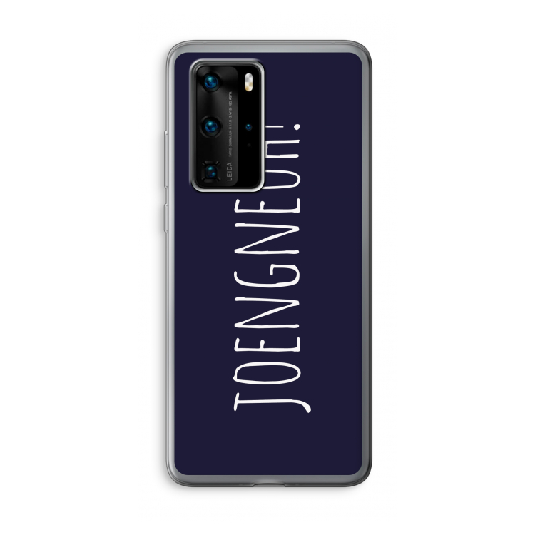 Joengneuh!: Huawei P40 Pro Transparant Hoesje