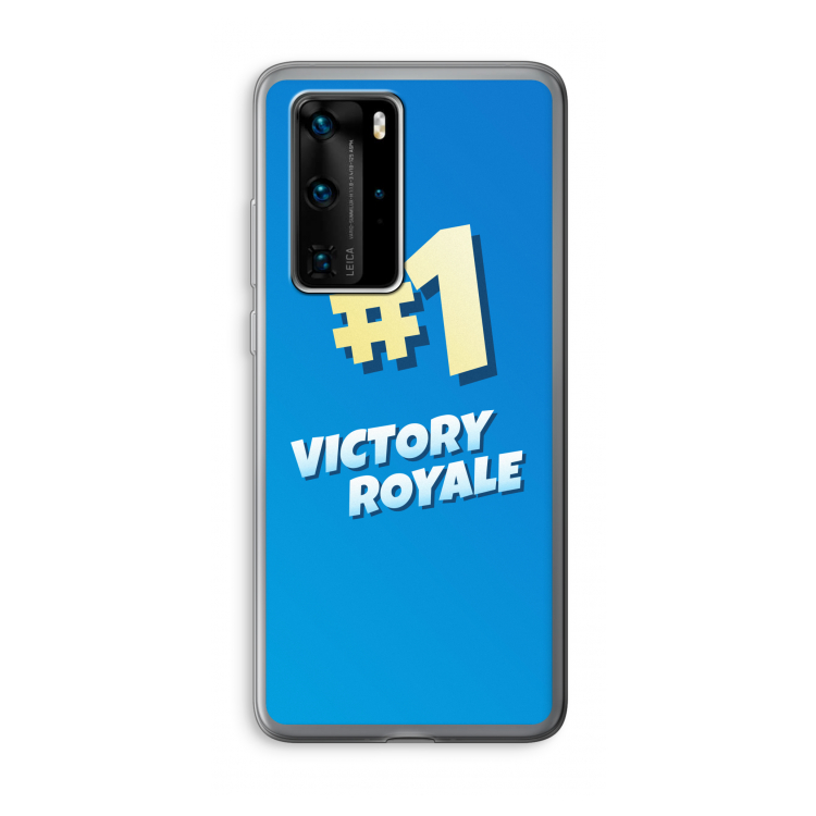 Victory Royale: Huawei P40 Pro Transparant Hoesje