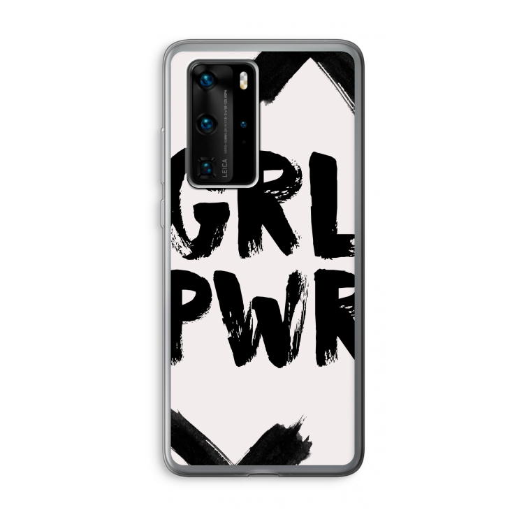 Girl Power #2: Huawei P40 Pro Transparant Hoesje