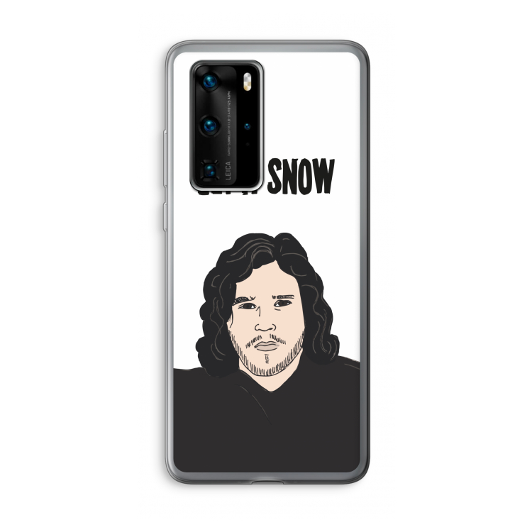 Let It Snow: Huawei P40 Pro Transparant Hoesje