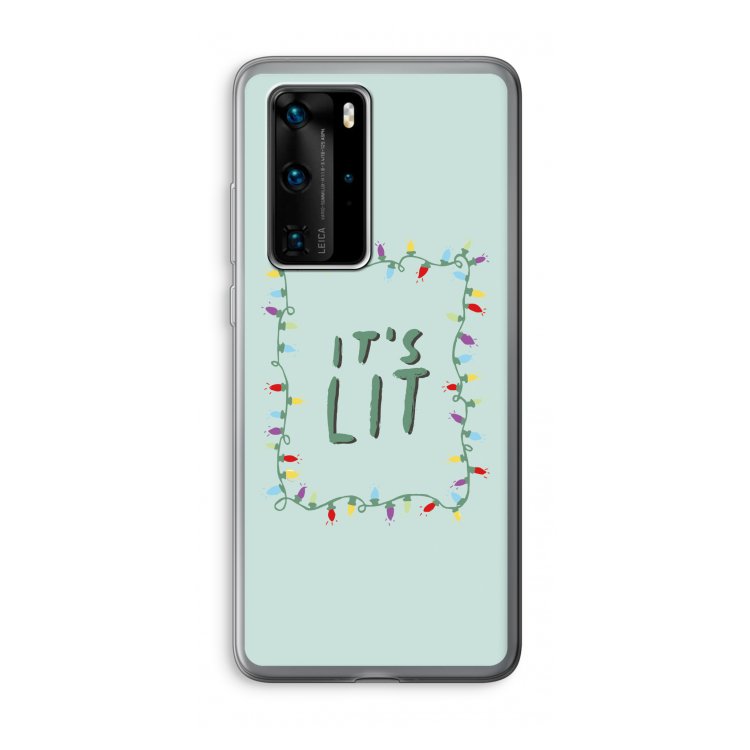 It's Lit: Huawei P40 Pro Transparant Hoesje