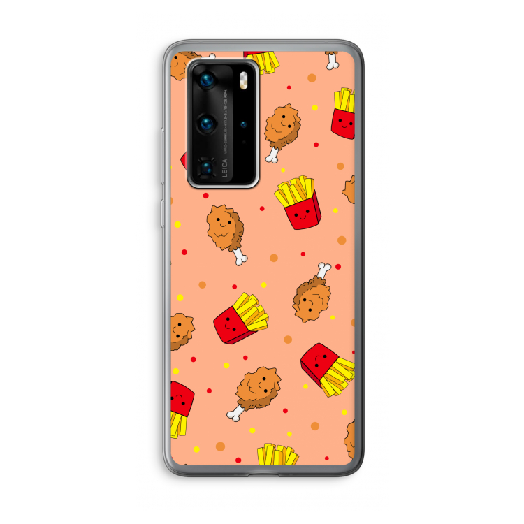 Chicken 'n Fries: Huawei P40 Pro Transparant Hoesje