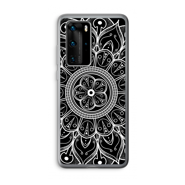 Roses Are Red: Huawei P40 Pro Transparant Hoesje