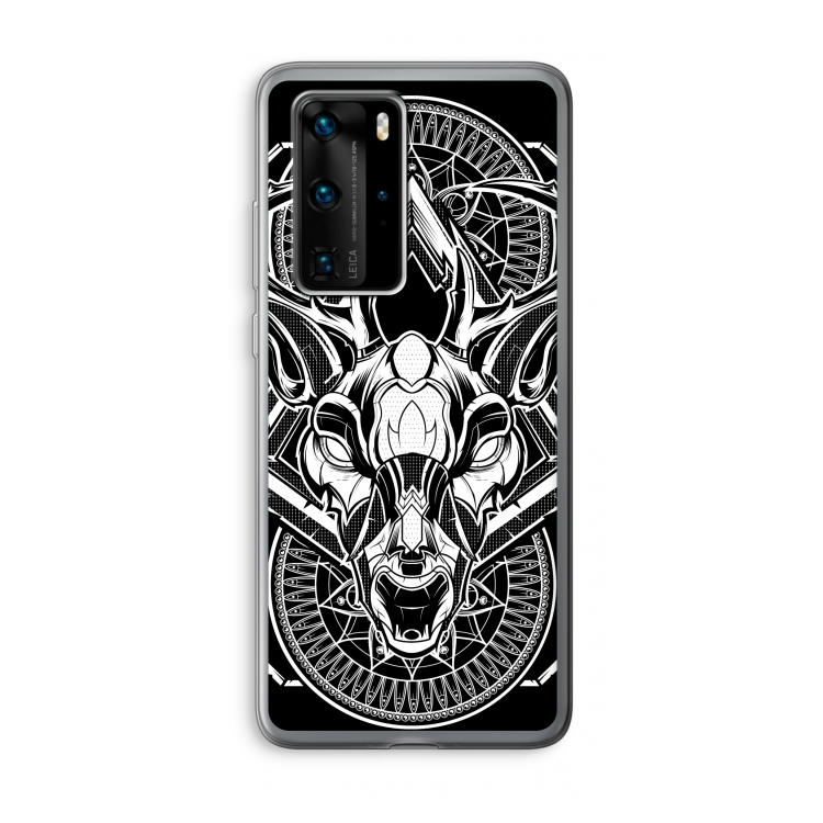 Oh Deer: Huawei P40 Pro Transparant Hoesje