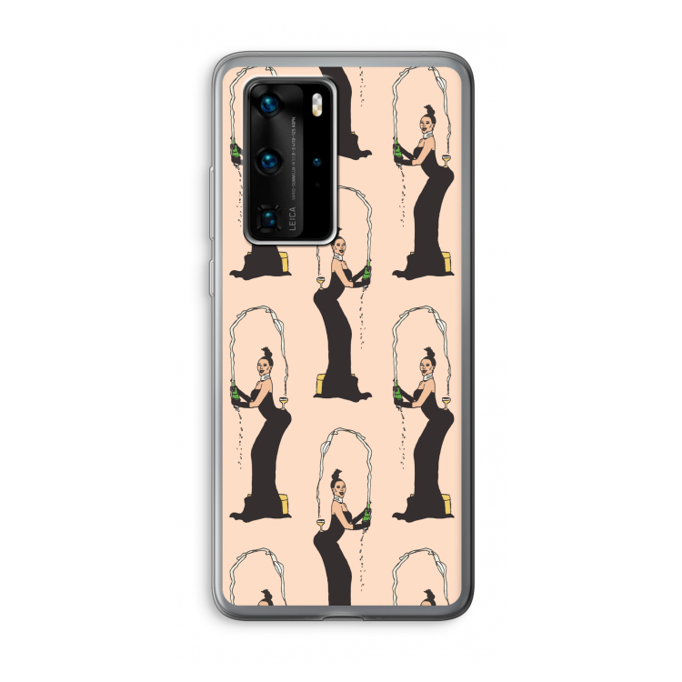 Pop Some Kim: Huawei P40 Pro Transparant Hoesje