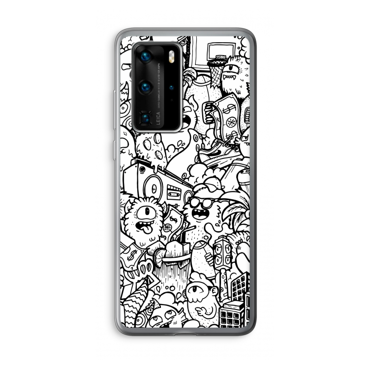 Vexx City #2: Huawei P40 Pro Transparant Hoesje