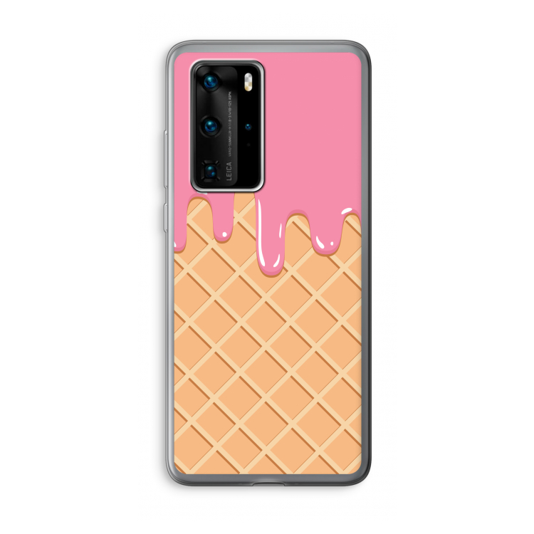 Ice cream: Huawei P40 Pro Transparant Hoesje