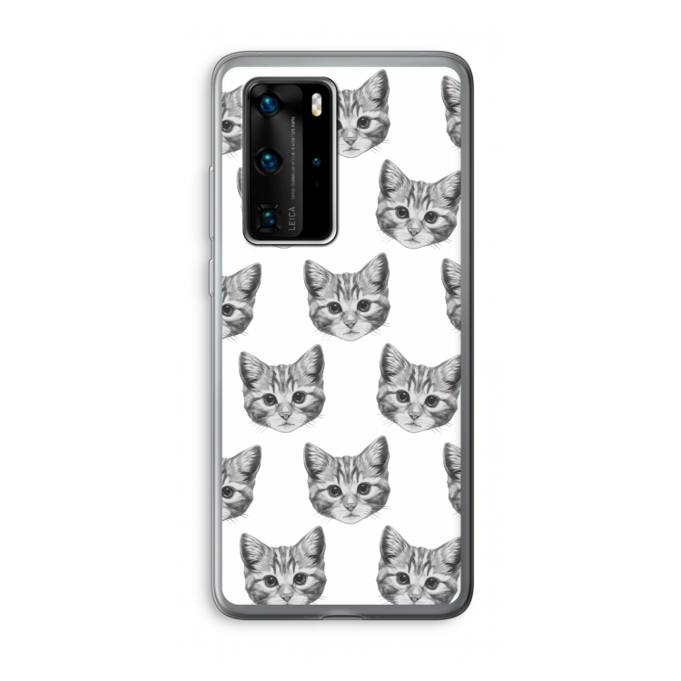 Kitten: Huawei P40 Pro Transparant Hoesje