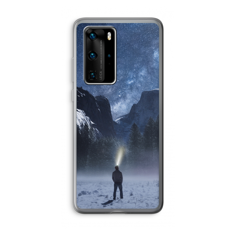 Wanderlust: Huawei P40 Pro Transparant Hoesje