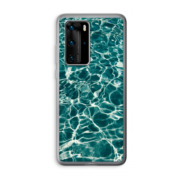 Weerkaatsing water: Huawei P40 Pro Transparant Hoesje