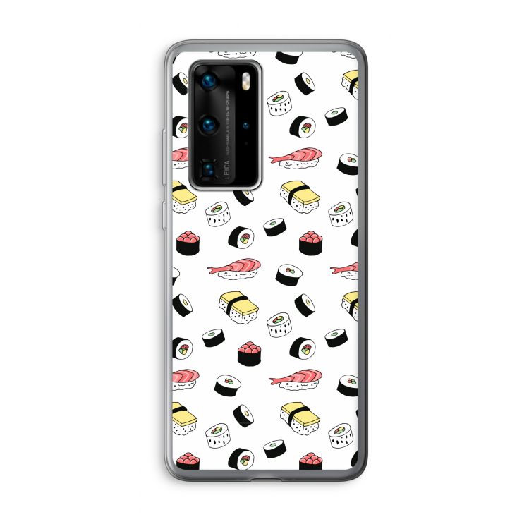 Sushi time: Huawei P40 Pro Transparant Hoesje
