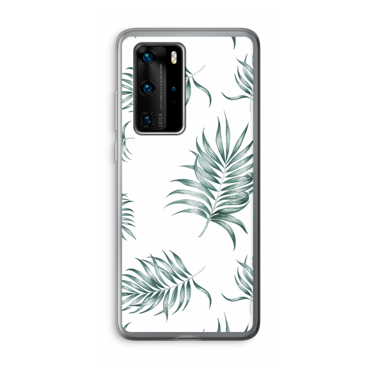 Simple leaves: Huawei P40 Pro Transparant Hoesje