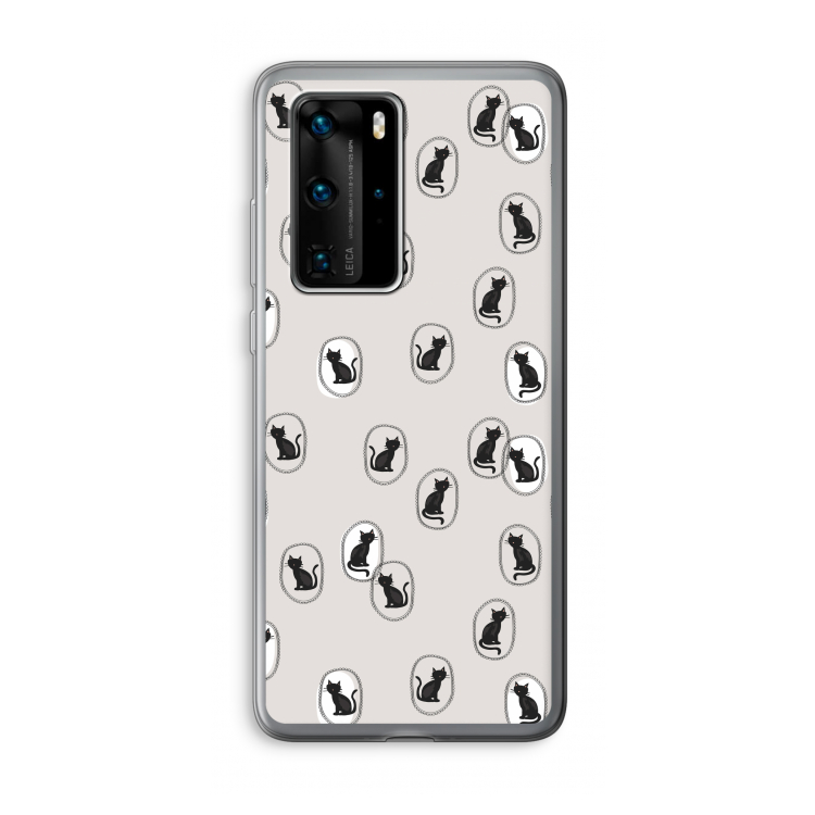 Miauw: Huawei P40 Pro Transparant Hoesje