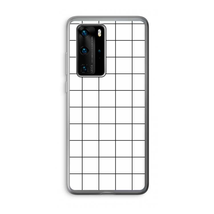 Rooster: Huawei P40 Pro Transparant Hoesje