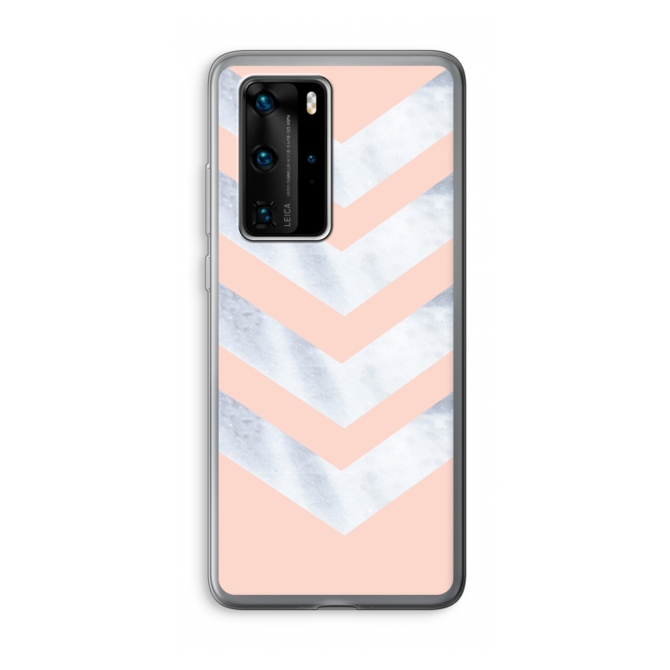 Marmeren pijlen: Huawei P40 Pro Transparant Hoesje
