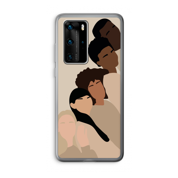 Sweet creatures: Huawei P40 Pro Transparant Hoesje