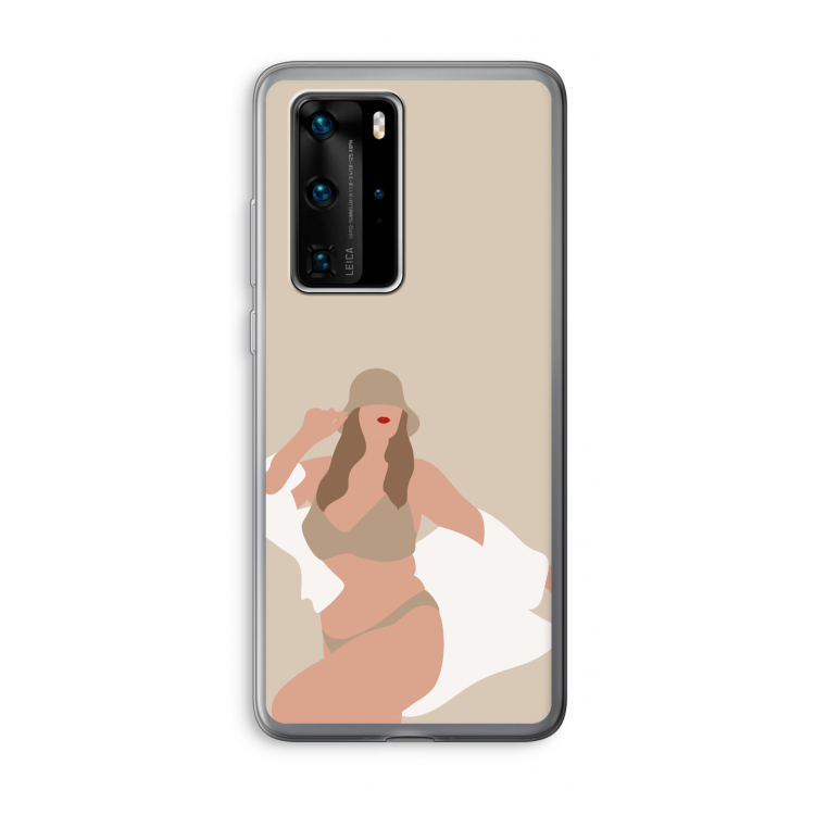 One of a kind: Huawei P40 Pro Transparant Hoesje