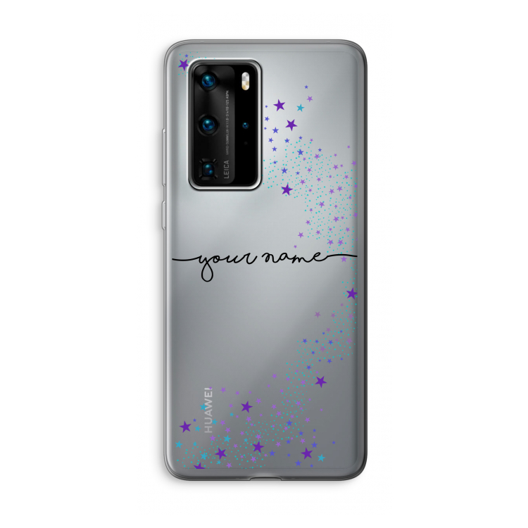 Sterren: Huawei P40 Pro Transparant Hoesje
