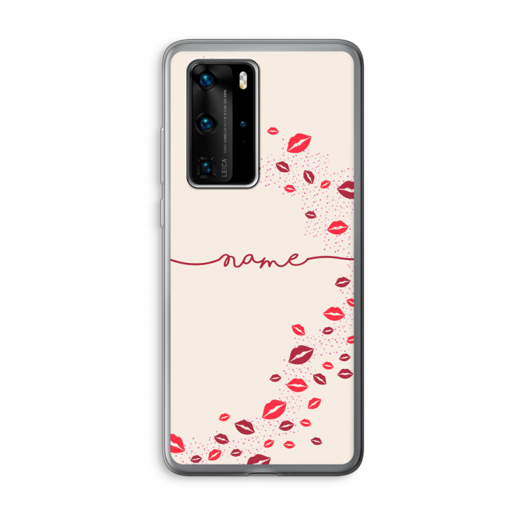 Kusjes: Huawei P40 Pro Transparant Hoesje