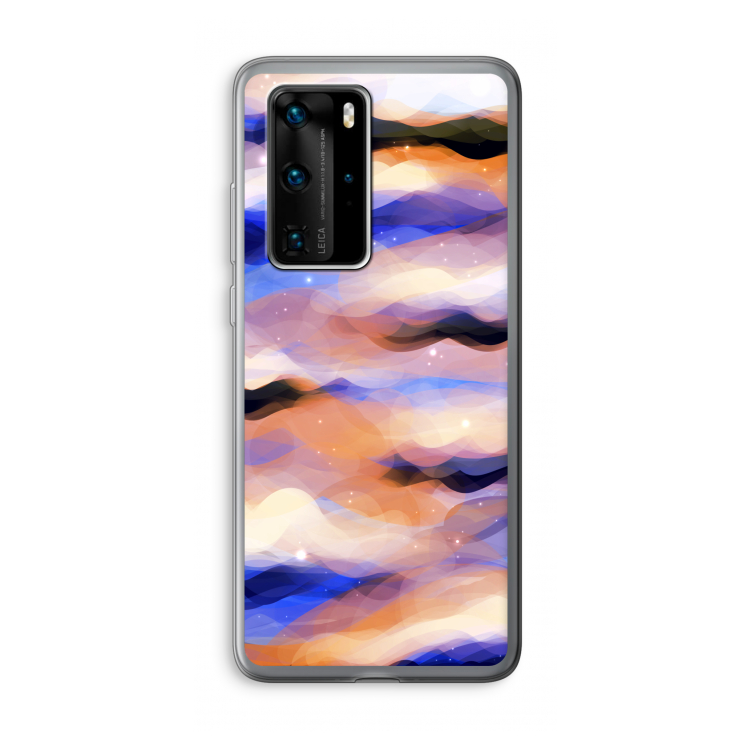 Donkere Wolken: Huawei P40 Pro Transparant Hoesje