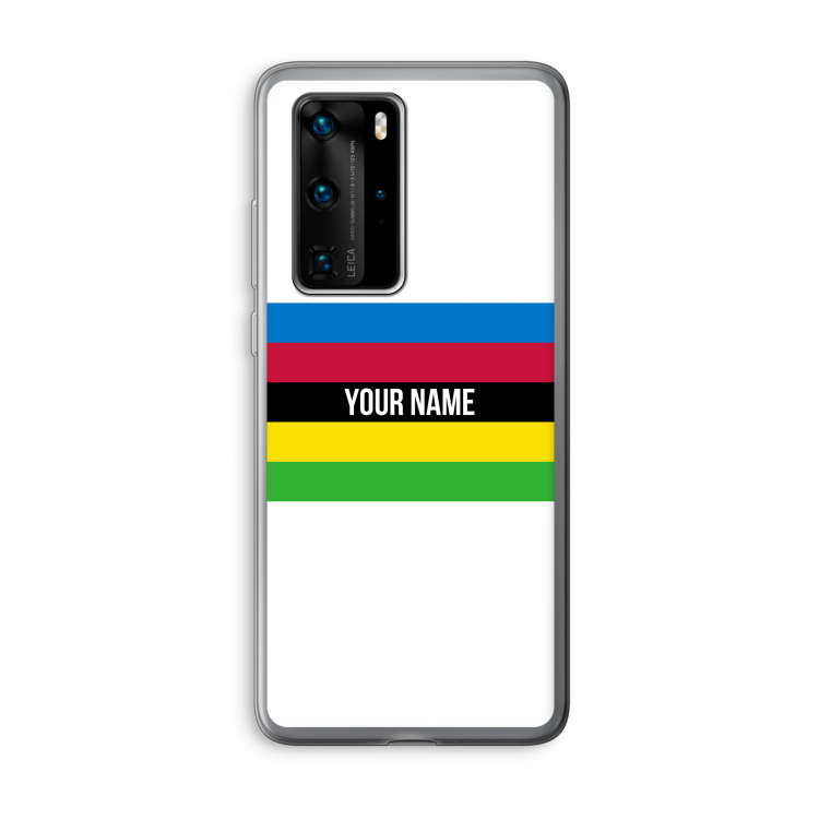 WK Wielrennen: Huawei P40 Pro Transparant Hoesje