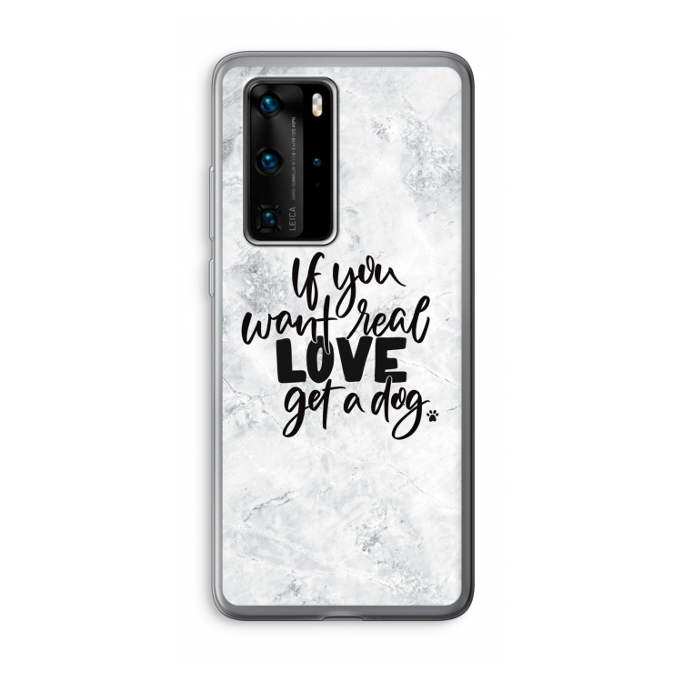 Partner in crime: Huawei P40 Pro Transparant Hoesje