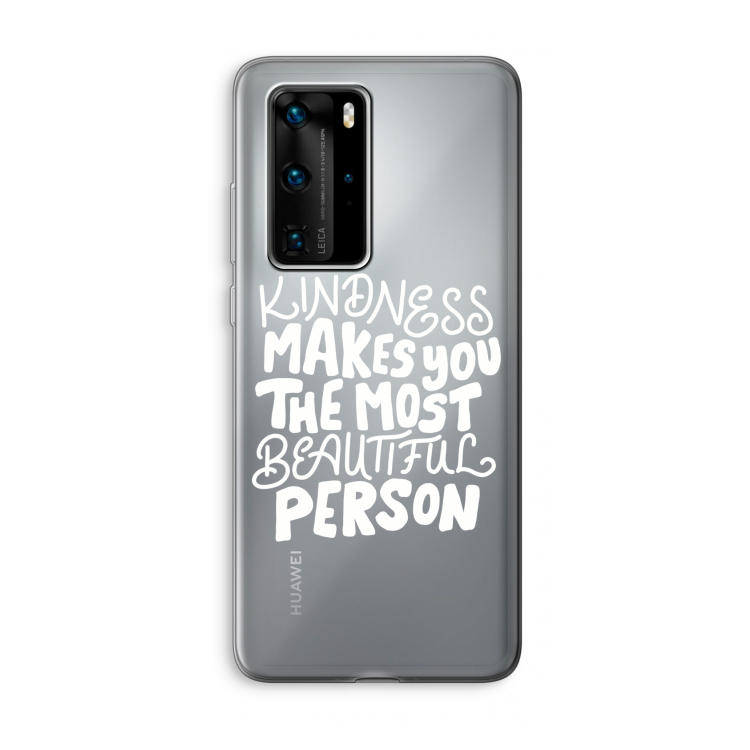 The prettiest: Huawei P40 Pro Transparant Hoesje