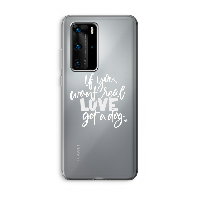 Partner in crime: Huawei P40 Pro Transparant Hoesje