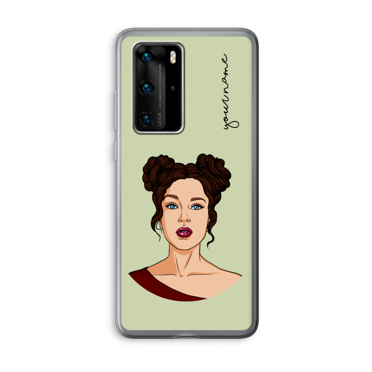 Pop-Art Creator: Huawei P40 Pro Transparant Hoesje