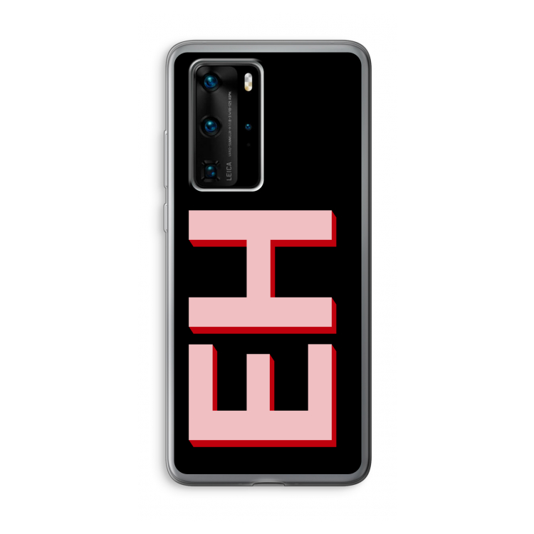 Monogram: Huawei P40 Pro Transparant Hoesje
