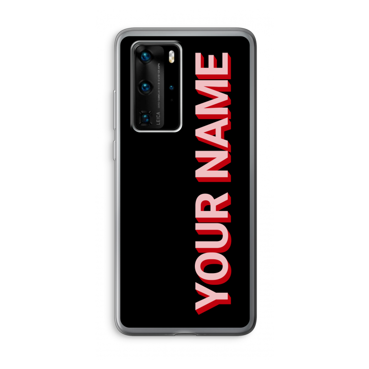 Namecase: Huawei P40 Pro Transparant Hoesje