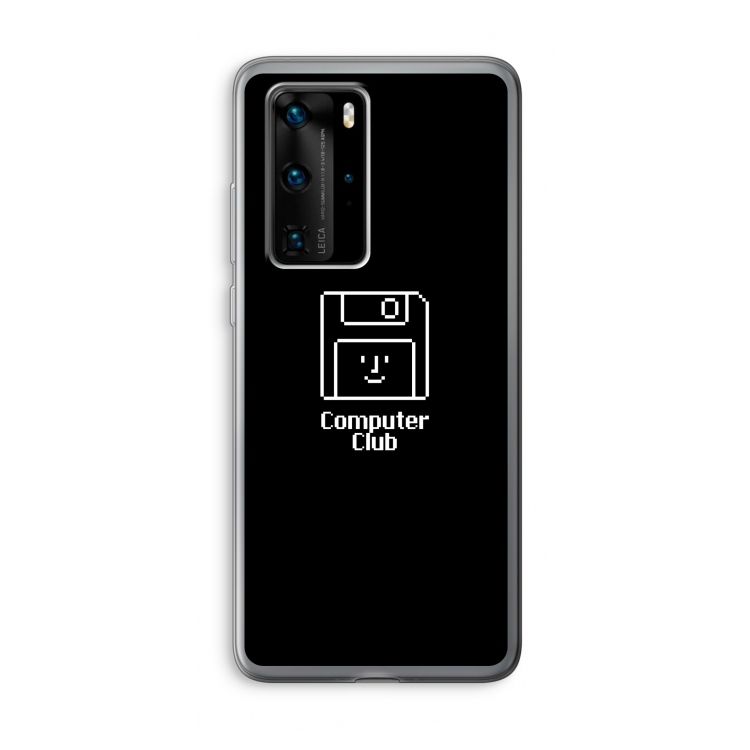 Hello: Huawei P40 Pro Transparant Hoesje