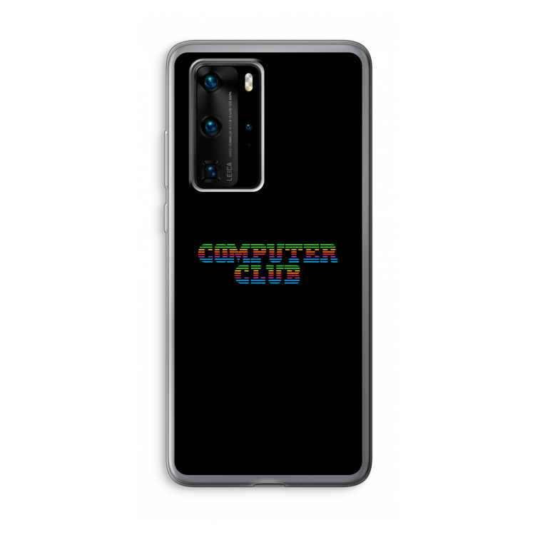 Retro: Huawei P40 Pro Transparant Hoesje