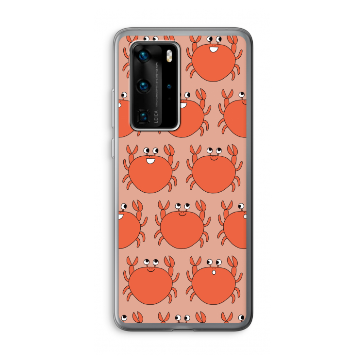 Krab: Huawei P40 Pro Transparant Hoesje