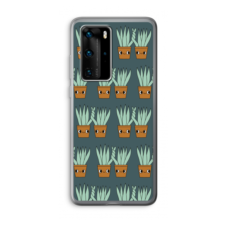 Sansevieria: Huawei P40 Pro Transparant Hoesje