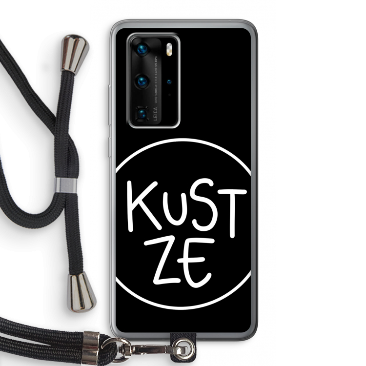 KUST ZE: Huawei P40 Pro Transparant Hoesje met koord