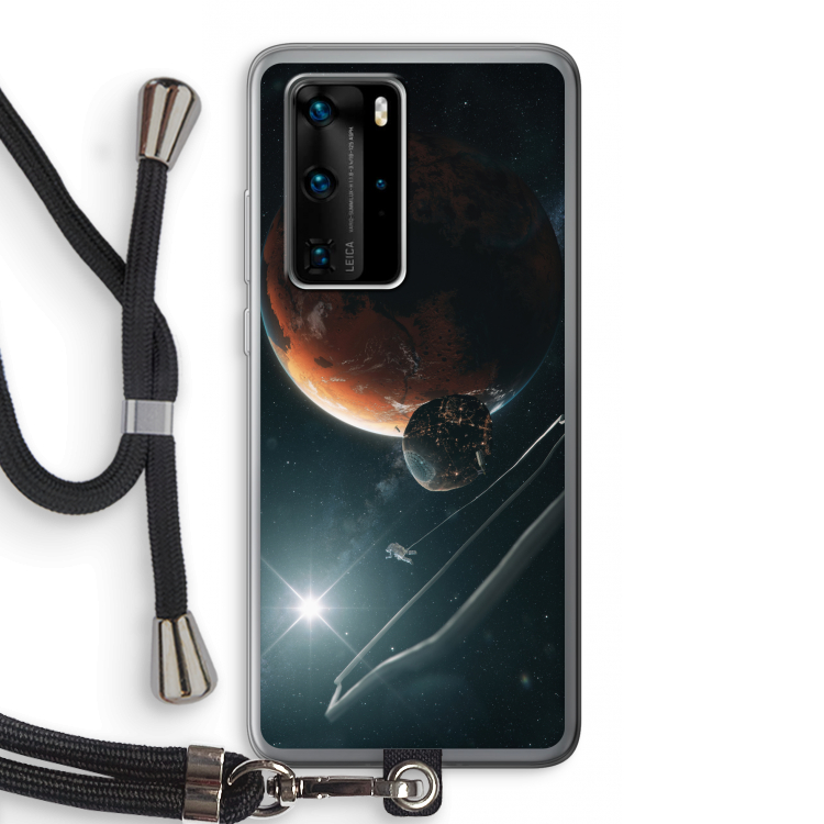 Mars Renaissance: Huawei P40 Pro Transparant Hoesje met koord