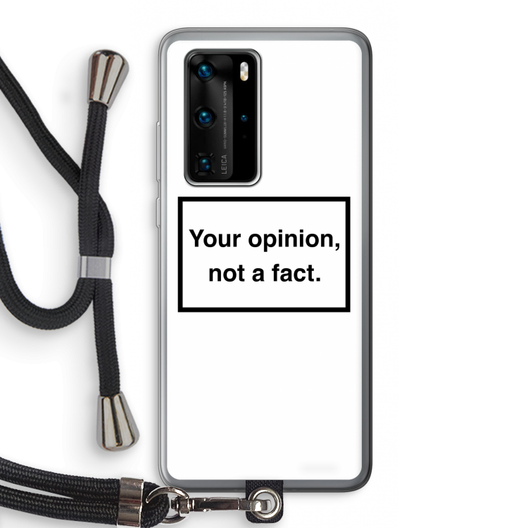 Your opinion: Huawei P40 Pro Transparant Hoesje met koord