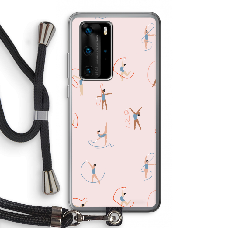 Dancing #3: Huawei P40 Pro Transparant Hoesje met koord