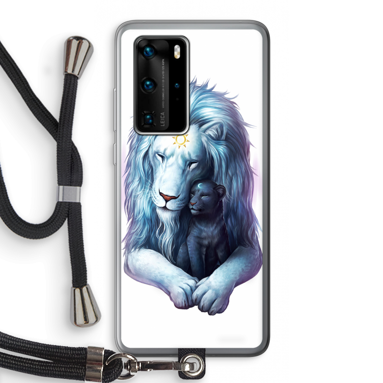Child Of Light: Huawei P40 Pro Transparant Hoesje met koord